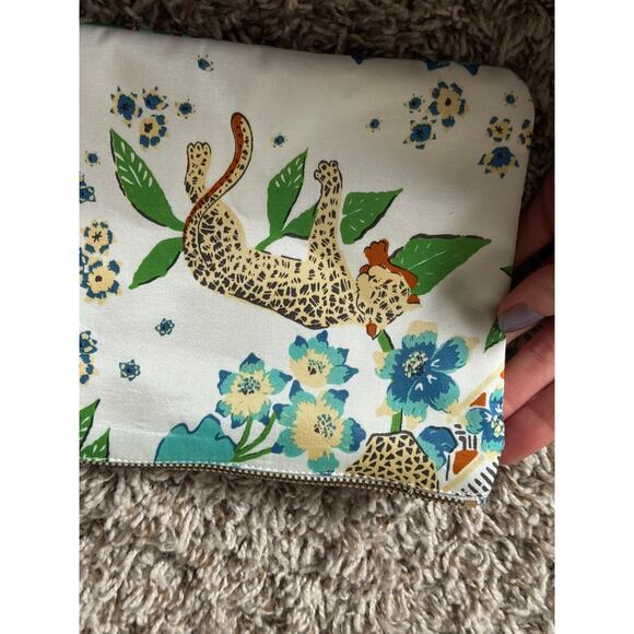 NWT Poupette St. Barth Leopard Jungle Print Travel Set